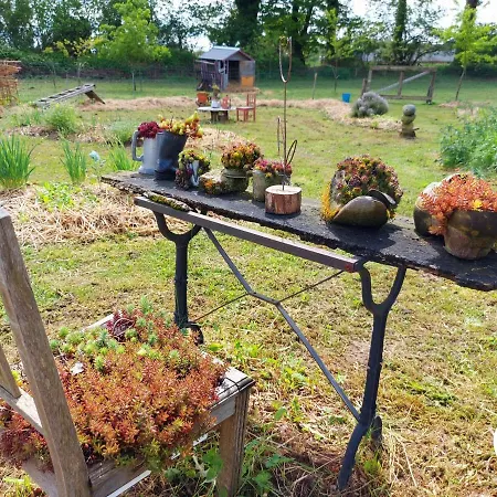 Yourte De Charme Pres De La Nature, 27m², 2 Adultes + Enfants, Cuisine Et Espaces Communs Partages - Fr-1-600-219 * Montenay